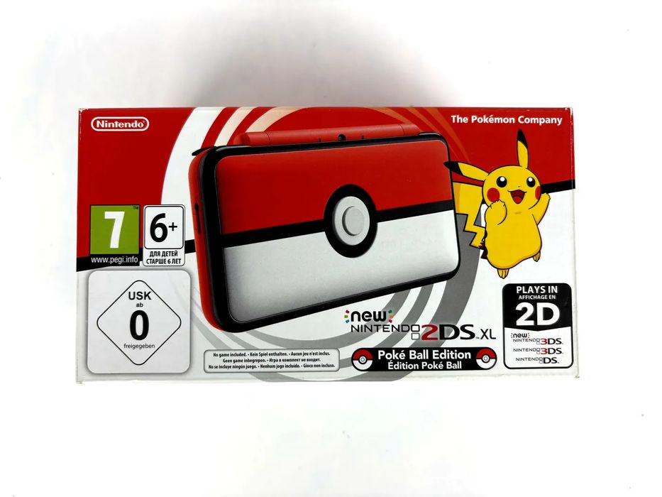 Konsola Nintendo New 2DS XL Pokeball Edition Komplet