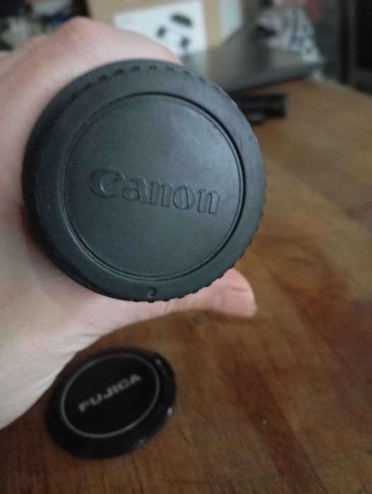 Fujinon EBC 55Mm F3,5 Macro com 1:1 extensao + Canon EF adaptador