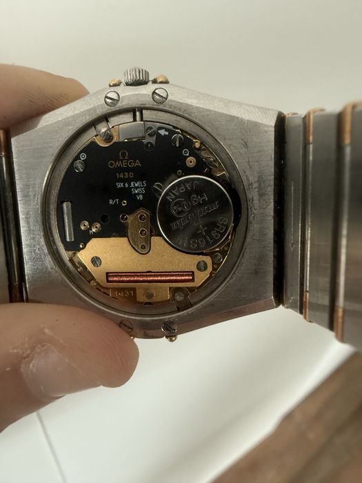 Omega Constellation Steel/Gold Quartz