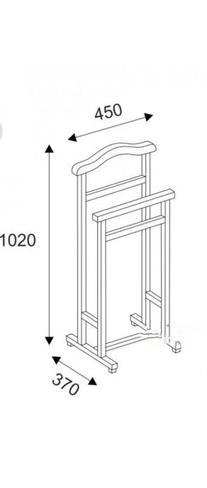 Вішалка-стійка для одягу