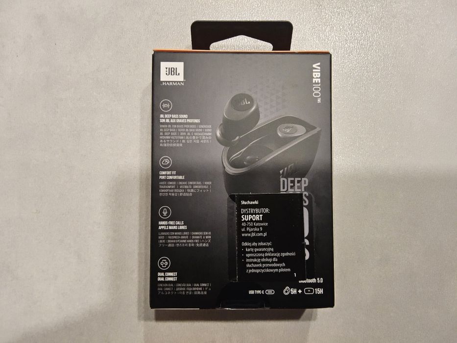 Sprzedam Słuchawki bezprzewodowe JBL Vibe 100TWS