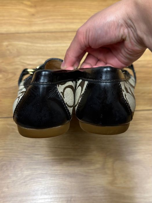 Damskie mokasyny Coach Felisha monogram