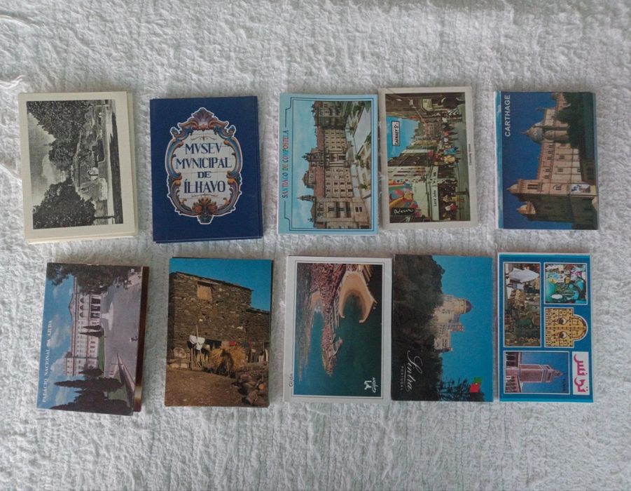 Coleções de postais