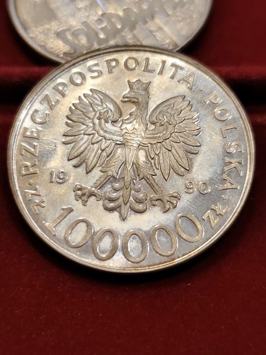 100000 zł Solidarność 1990 r