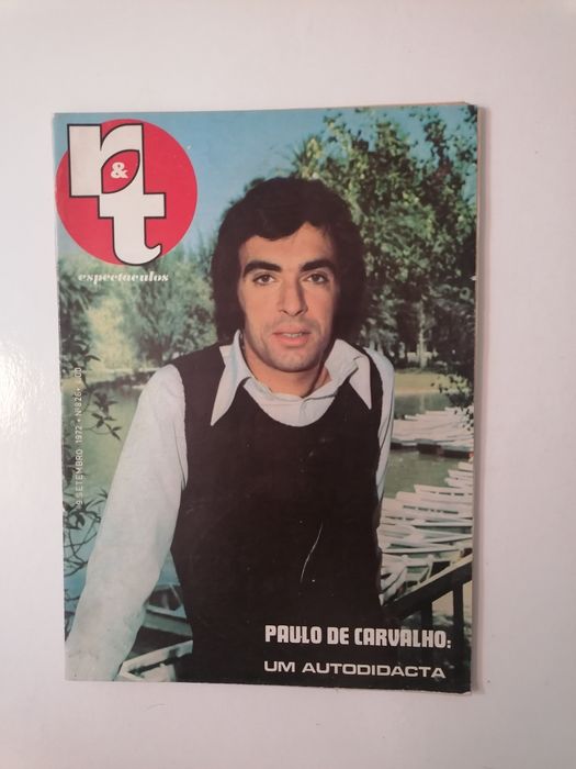 Revista R & T, Rádio e Televisão, com o número 826 de 9 Setembro 1972