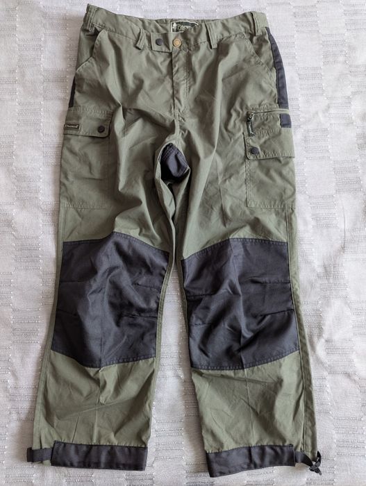 Универсальные брюки/штаны Pinewood Lapland Pants зеленый/чёрный. 50
