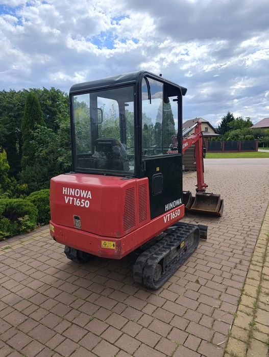 Hinowa vt1650 umowa Perkins rozsuwane gąsienice minikoparka mini koparka