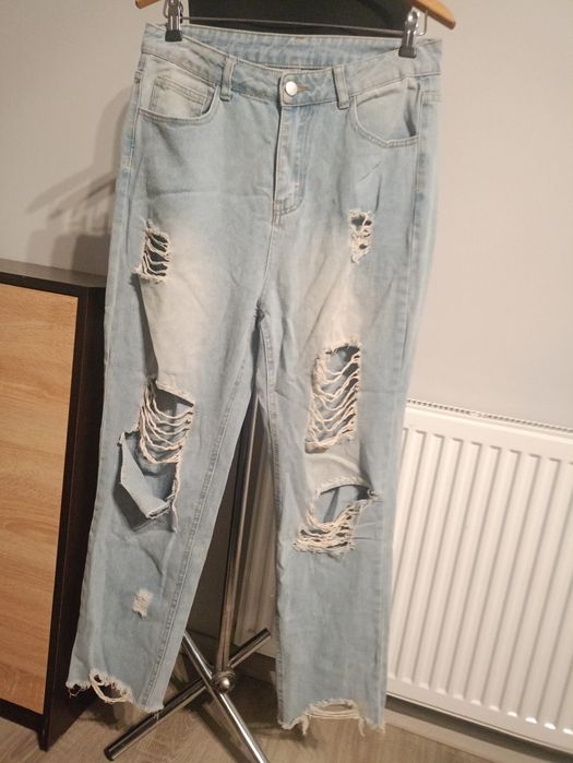 Spodnie dżinsy damskie