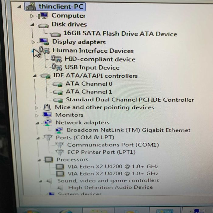 Клієнт HP t510 Thin Client Model: HSTNC-012-TC БУ