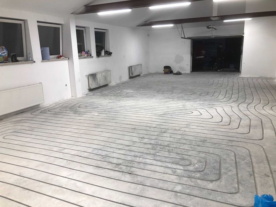 Frezowanie pod ogrzewanie podłogowe