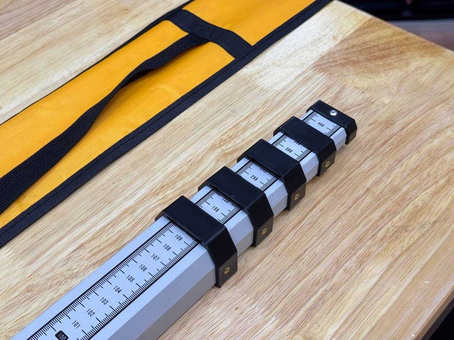 Геодезична Рейка для Оптичного нівеліру, Секційна, 5 м Level Pro