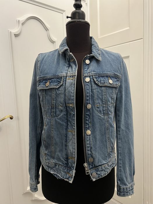 ZADIG & VOLTAIRE piękna bluza jeansowa na zamek