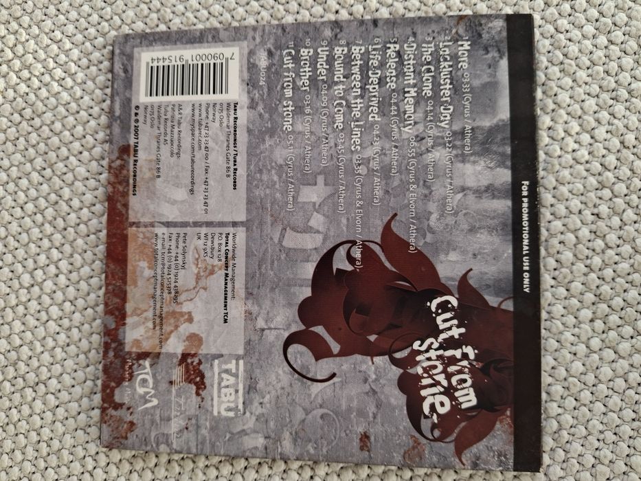 Susperia - Cut From Stone CD