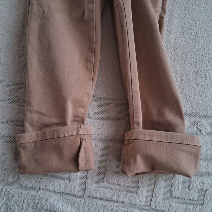 Джинси бежеві 122-128см