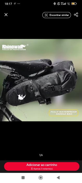 Bolsa BICICLETA  BIKEPACKING de selim e guiador NOVAS