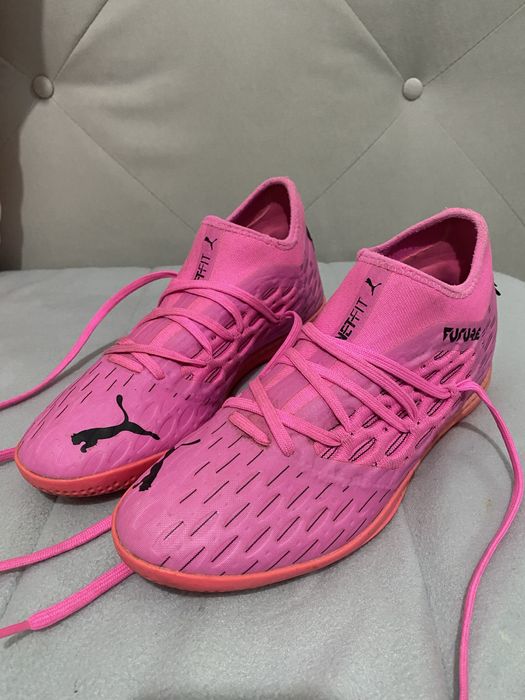 Chuteira Puma Rosa Futsal Nº 41 — Pouco Usada