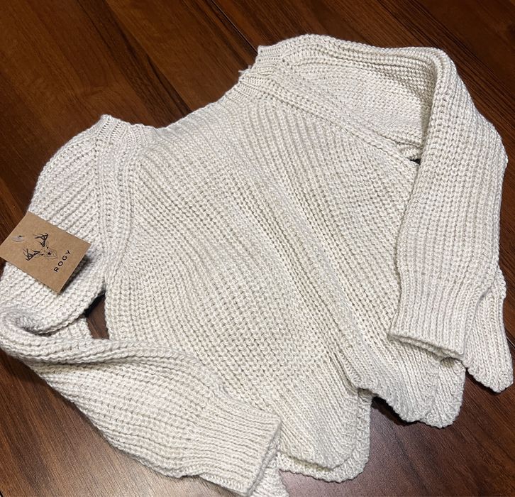 Sweter Flowers 3D dla dziewczynki