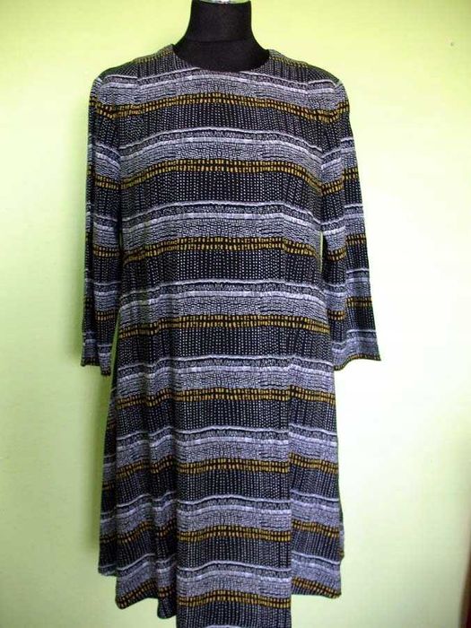 Sukienka - wiskoza lekka - 44 2XL - biust 104 cm H&M