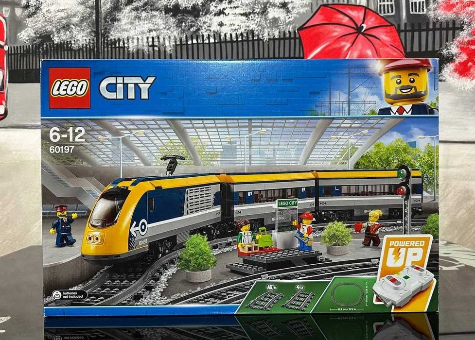 Конструктор LEGO City 60197 Пасажирський потяг