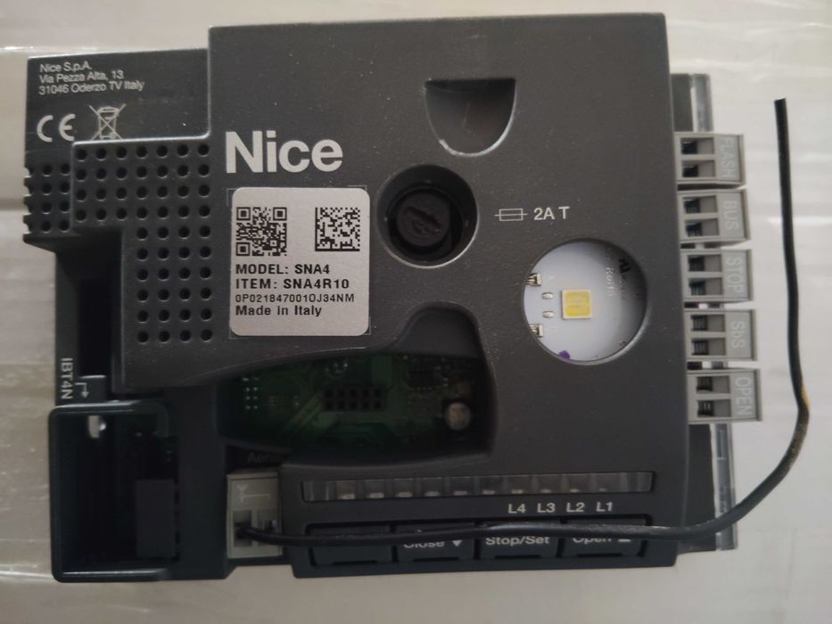 Nice napęd-głowica SPIN 6021,6023,centrala Spin 6041-SNA4R10 oo