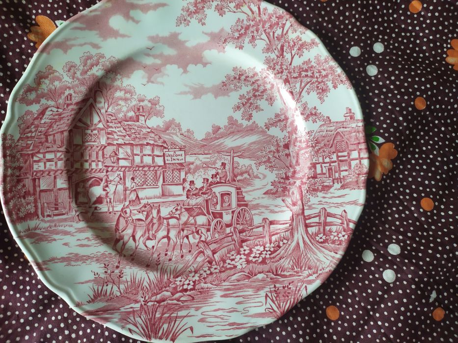 Посуда. Тарелка, винтаж, Англия