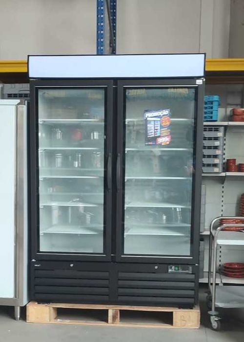 Armário de Congelação Vertical 2 Portas em Vidro - PROMOÇÃO JULHO