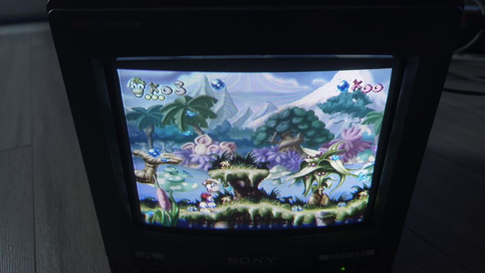 Retro monitor crt Sony PVM 9220ME