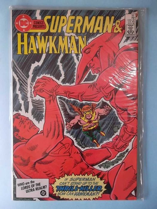 5 comics DC vintage keys Wonder Woman, Capt. Atom, Superman etc