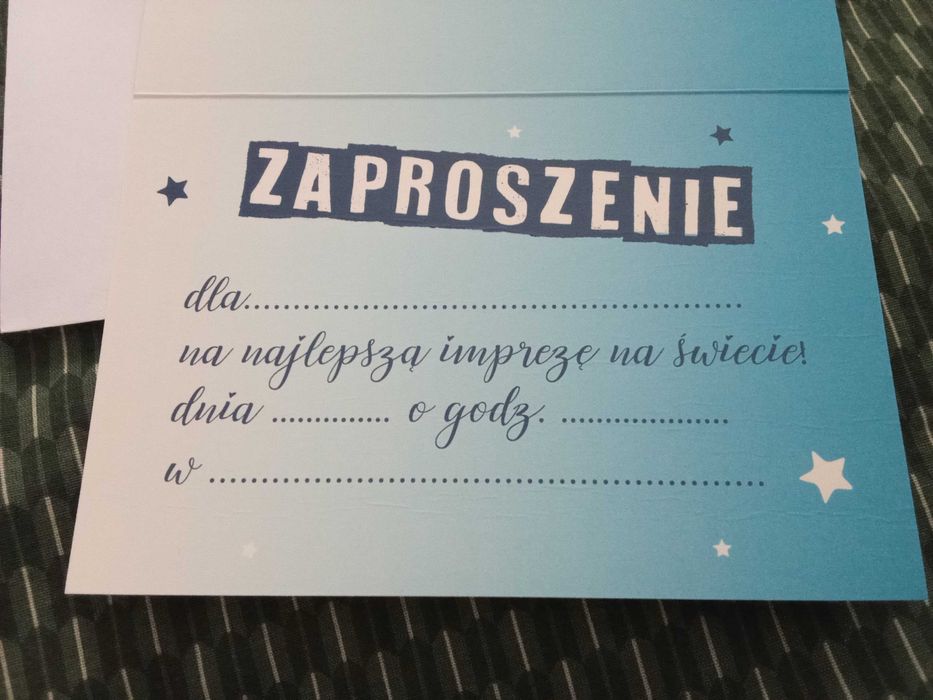 Fajne zaproszenia na imprezę
