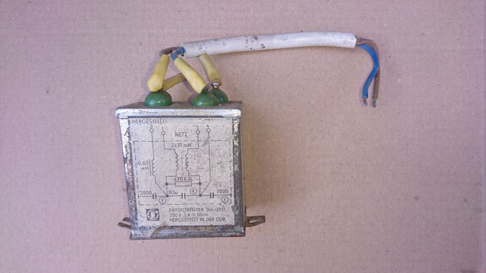 Фильтр конденсаторно дросельный производство Германия