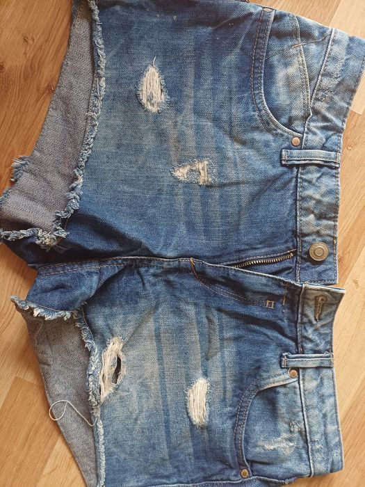 Damskie szorty spodenki rozmiar 38 M jeansowe jeans