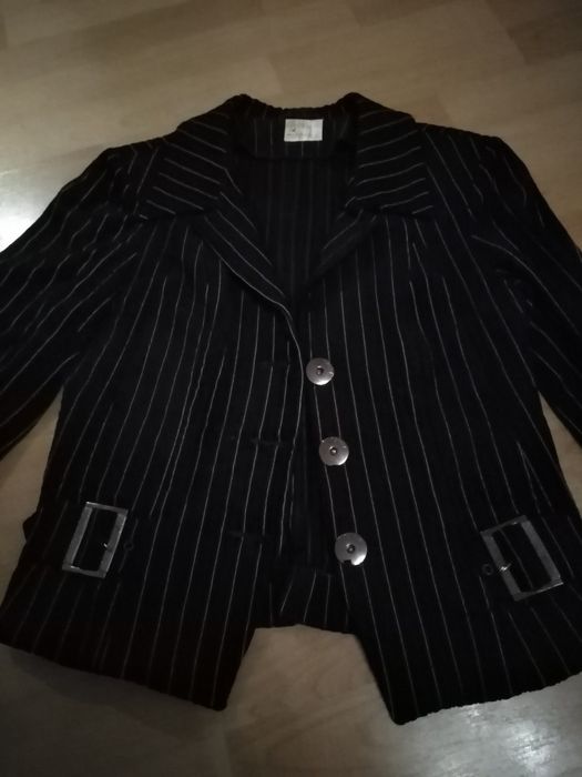 Пиджак в полоску