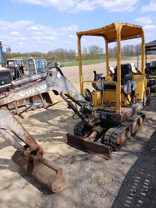 Minikoparka volvo ec14 2002r