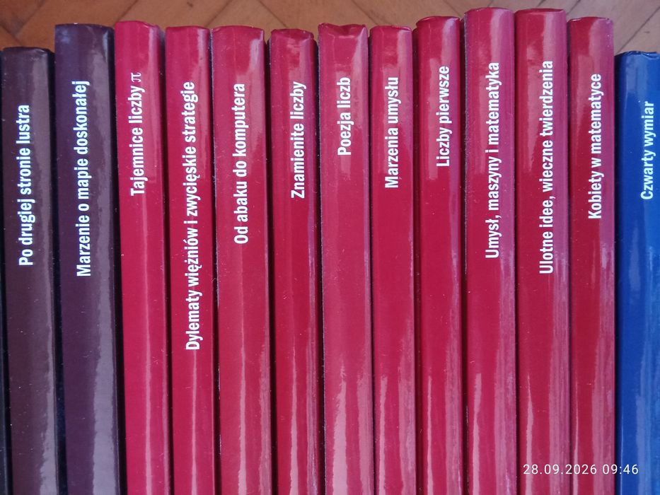 Świat jest matematyczny. CAŁA kolekcja 40 tomów! OKAZJA!