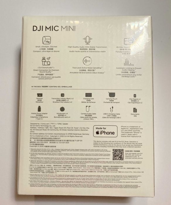 Mikrofon DJi Mic Mini gwarancja