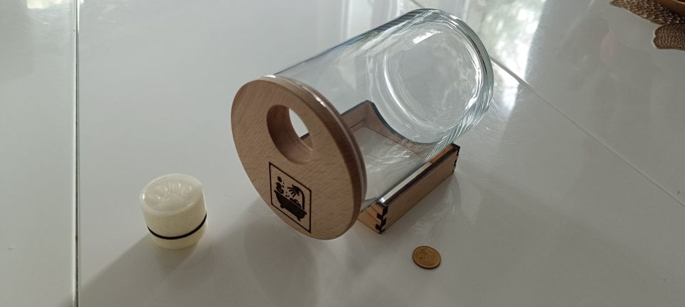 Piaskownica, kąpiel piaskowa dla chomika