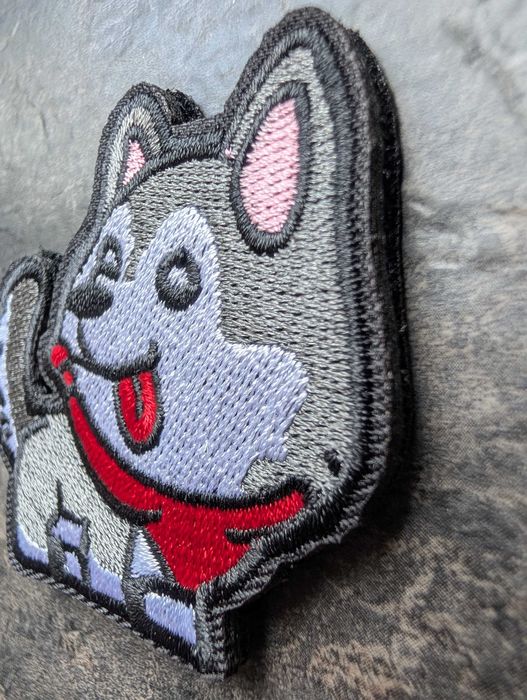 Naszywka na rzep husky