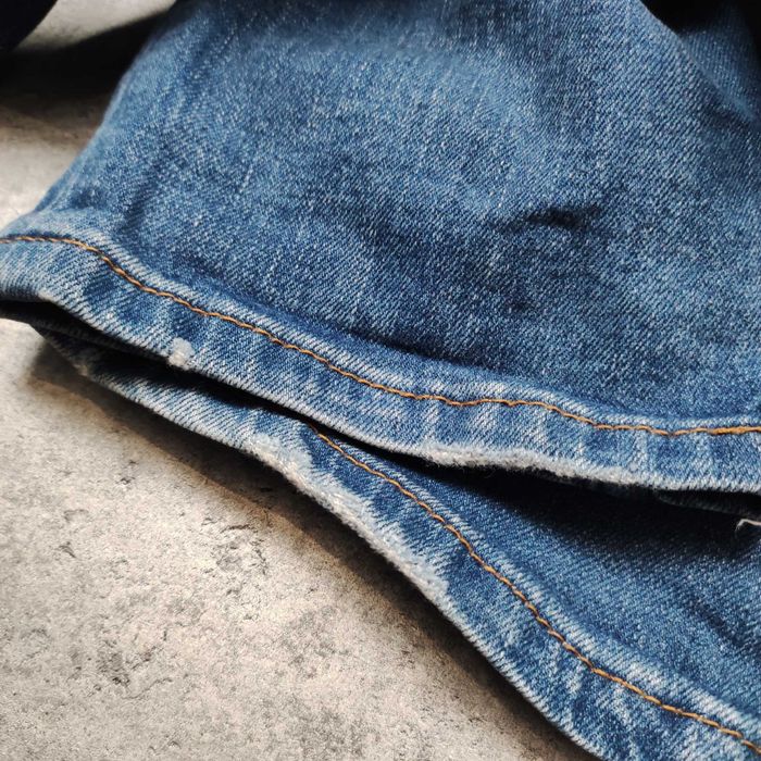 MĘSKIE Spodnie Eleganckie PREMIUM jeans Denim Levis 511 Slim Granat