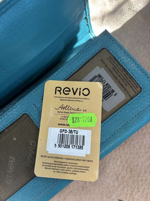 Portfel zielony Revio