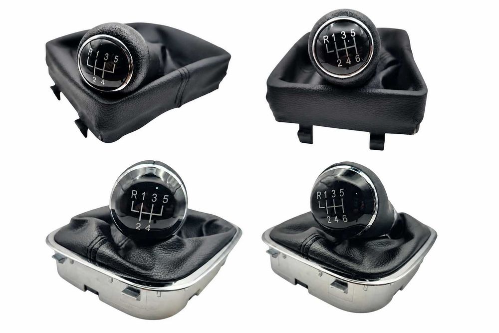 Ручка КПП 5/6 передач з чохлом та рамкою Volkswagen Polo 6C/Polo 9N / 9N3 (2002–2018)