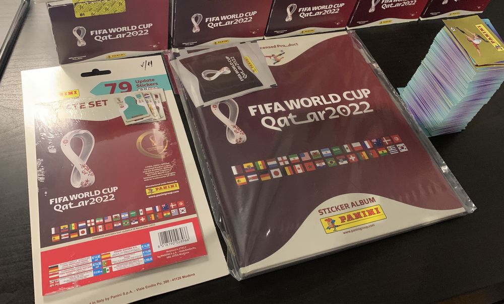 Coleção Completa Mundial Qatar 2022 - Capa Dura + Update (Por Colar)