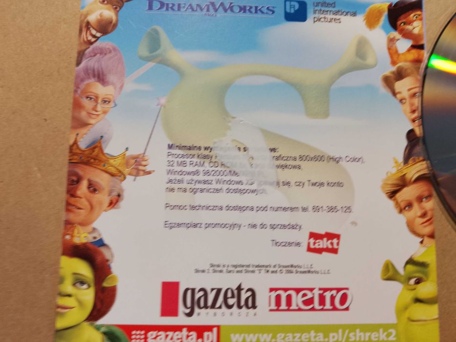 Shrek 2 - CD-ROM Multimedialny