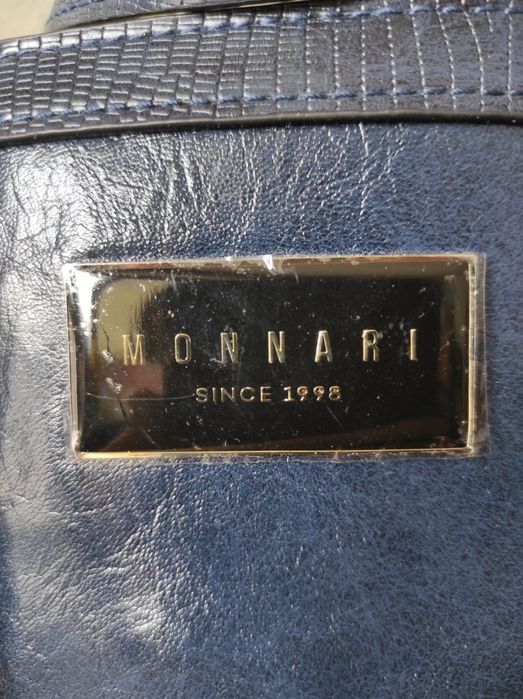 Torebka damska klasyczna Monnari granatowa