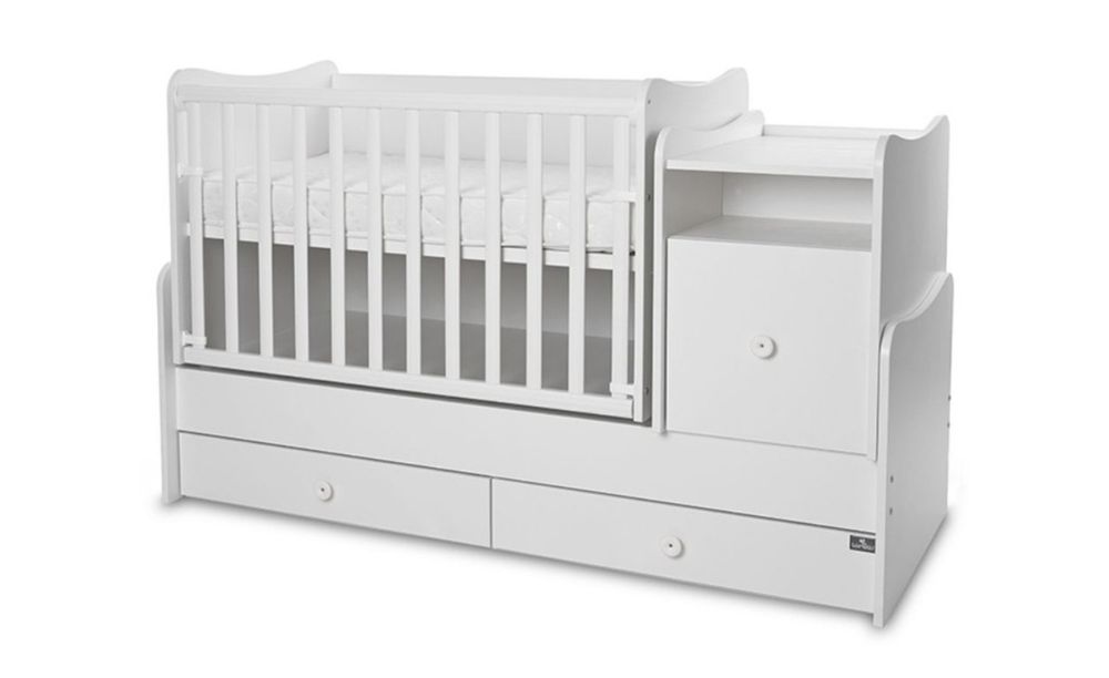 Cama Evolutiva Lorelli (Branca) - Semi Nova