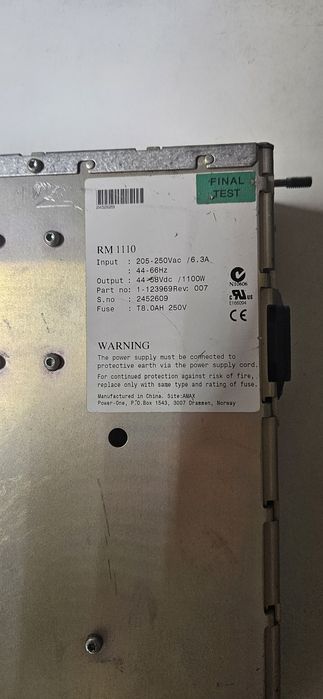 Блок живлення (зарядне) Power one 48B 1300w