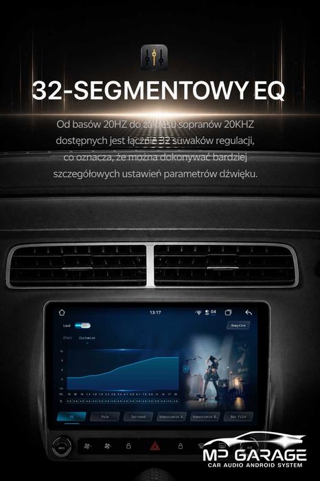 Chevrolet Camaro Android 14 QLED CarPlay Android Auto LTE DSP GPS WiFi Kamera Bluetooth Nawigacja Montaż Gwarancja PL