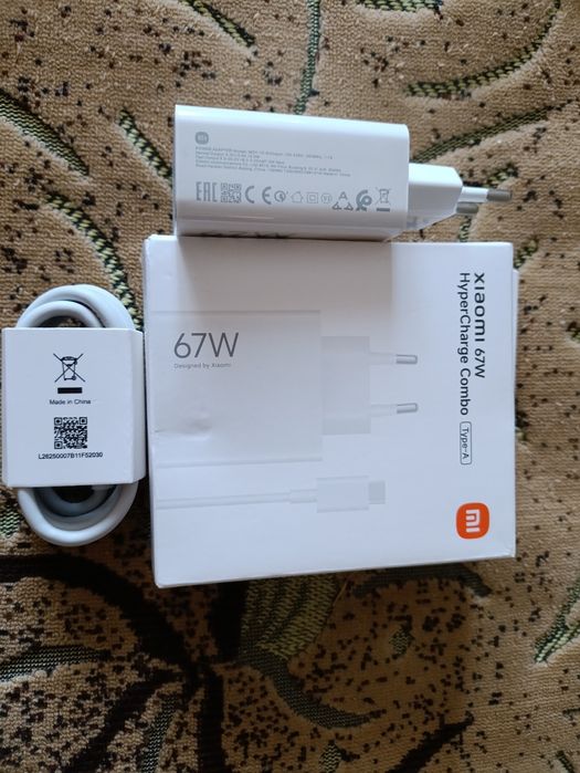 Зярядка на Xiaomi,Сяомі, Samsung, Oppo, Realme. Кабелі до зарядок