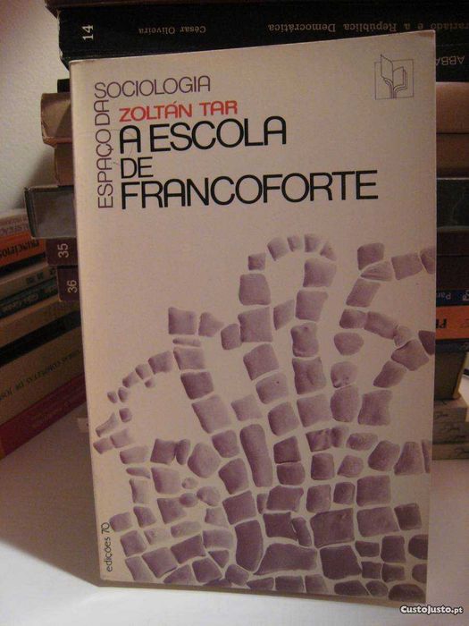 Zoltán Tar - A Escola de Francoforte (envio grátis)
