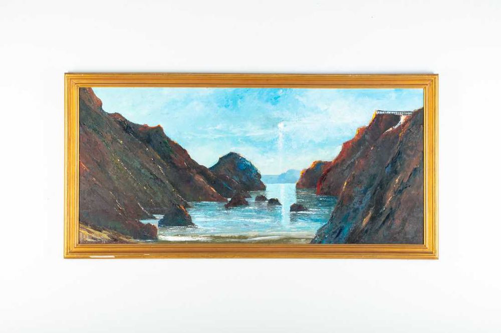 Óleo sobre tela - Pedro Olaio (pai)