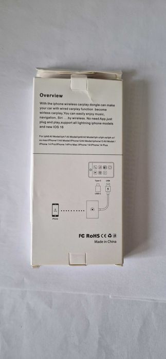 Bezprzewodowy Adapter Carplay bluetooth do pojazdów